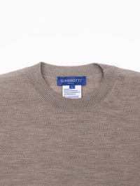 Merino Relaxed T-shirt in Sand