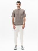 Merino Relaxed T-shirt in Sand