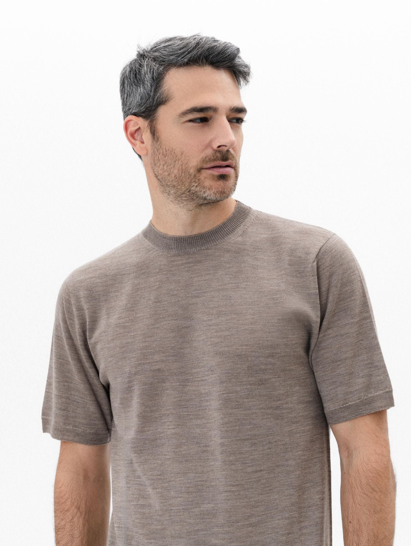 Natural Merino Relaxed Tee