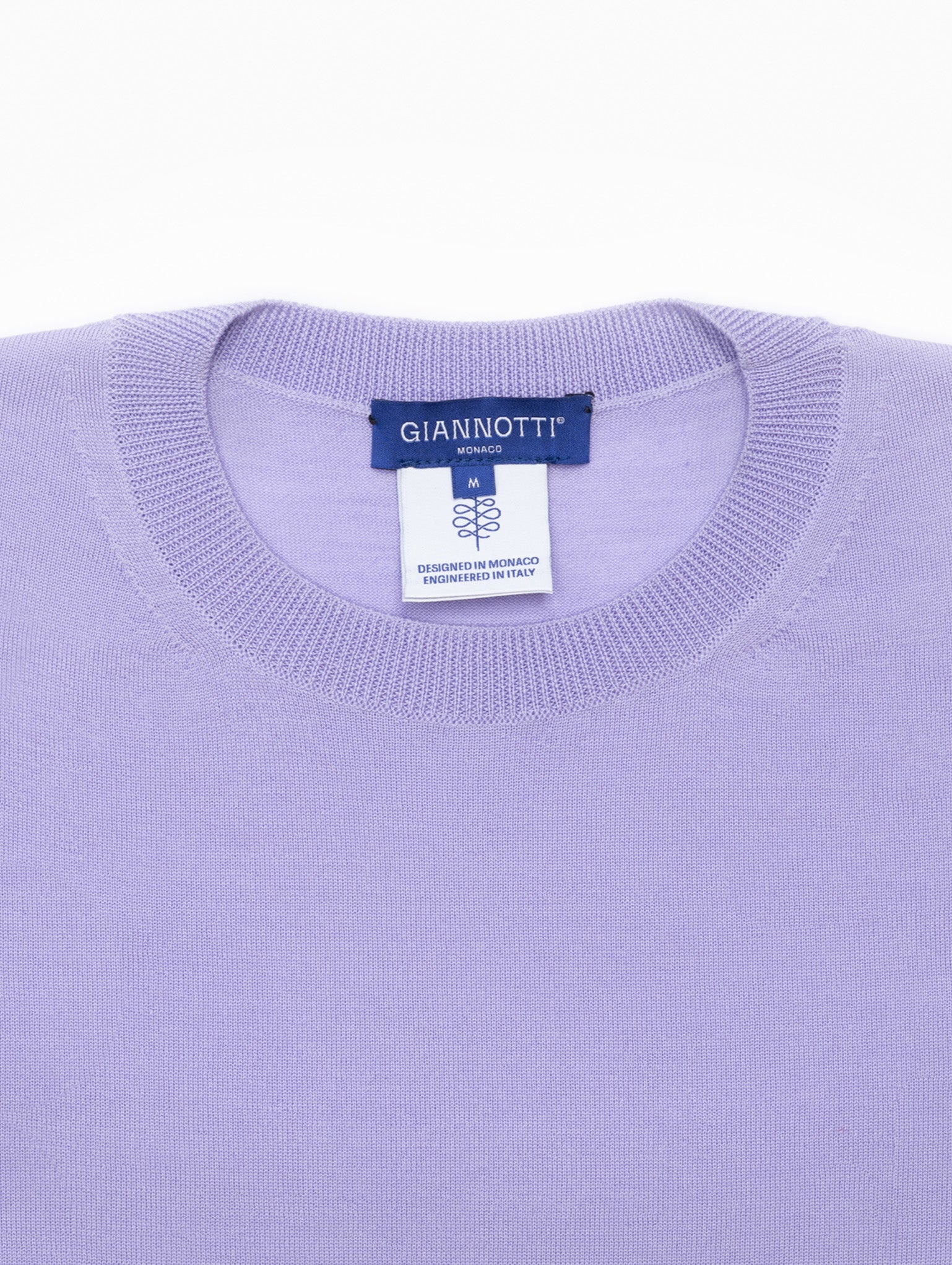 Fresco Wool T-shirt—Lavender