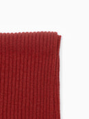 Ribbed Circular Cashmere Scarf