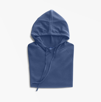 The Soft Merino Knit Hoodie-Lavender