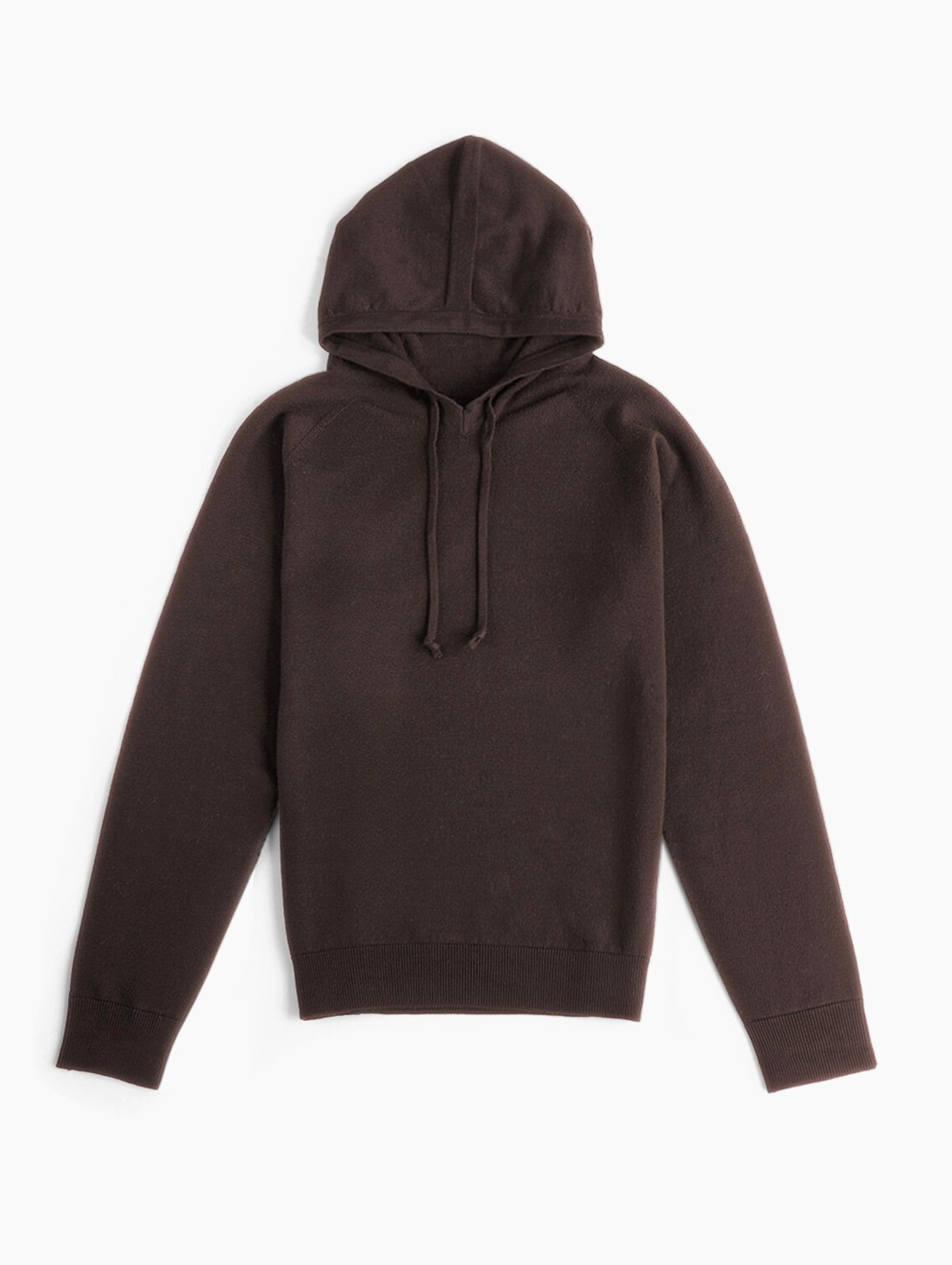 The Soft Merino Knit Hoodie Terra