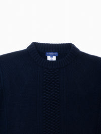 The Soft Weekender Aran Sweater