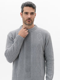 The Soft Weekender Aran Sweater