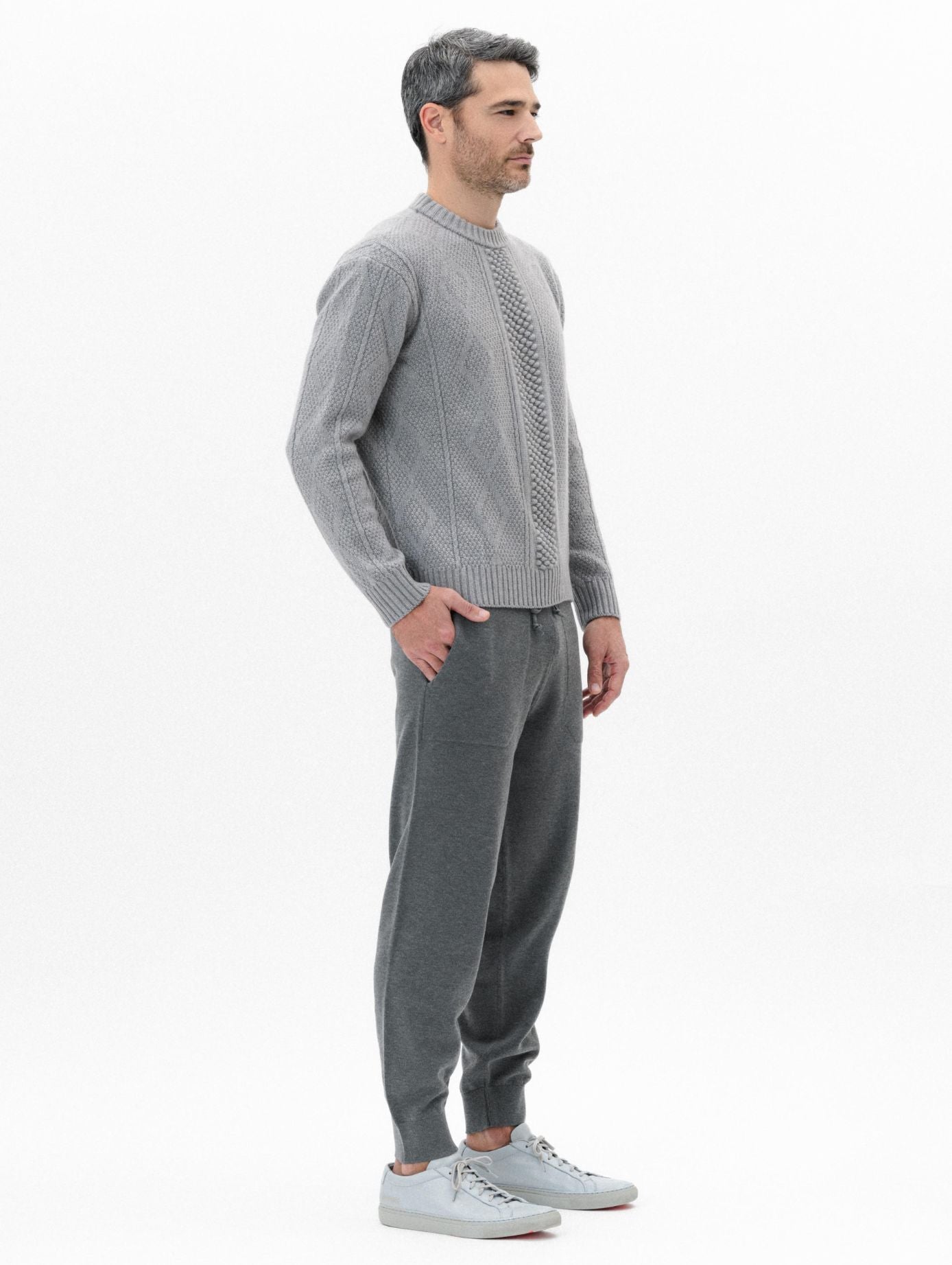 The Soft Weekender Aran Sweater