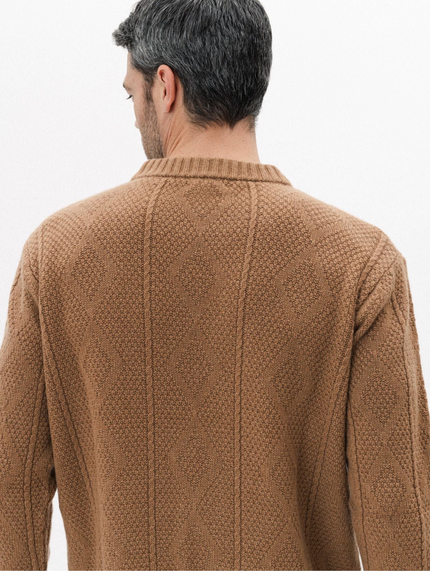 The Soft Weekender Aran Sweater