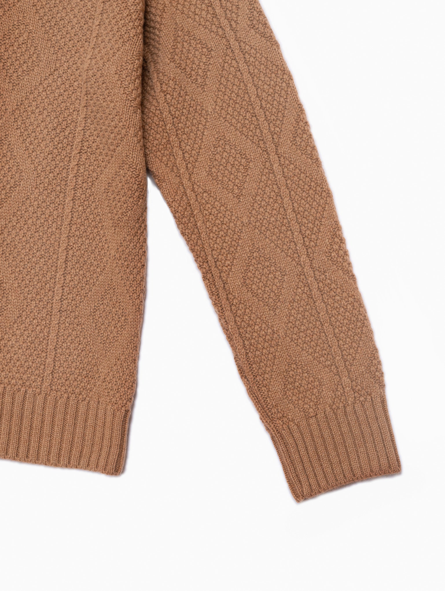 The Soft Weekender Aran Sweater