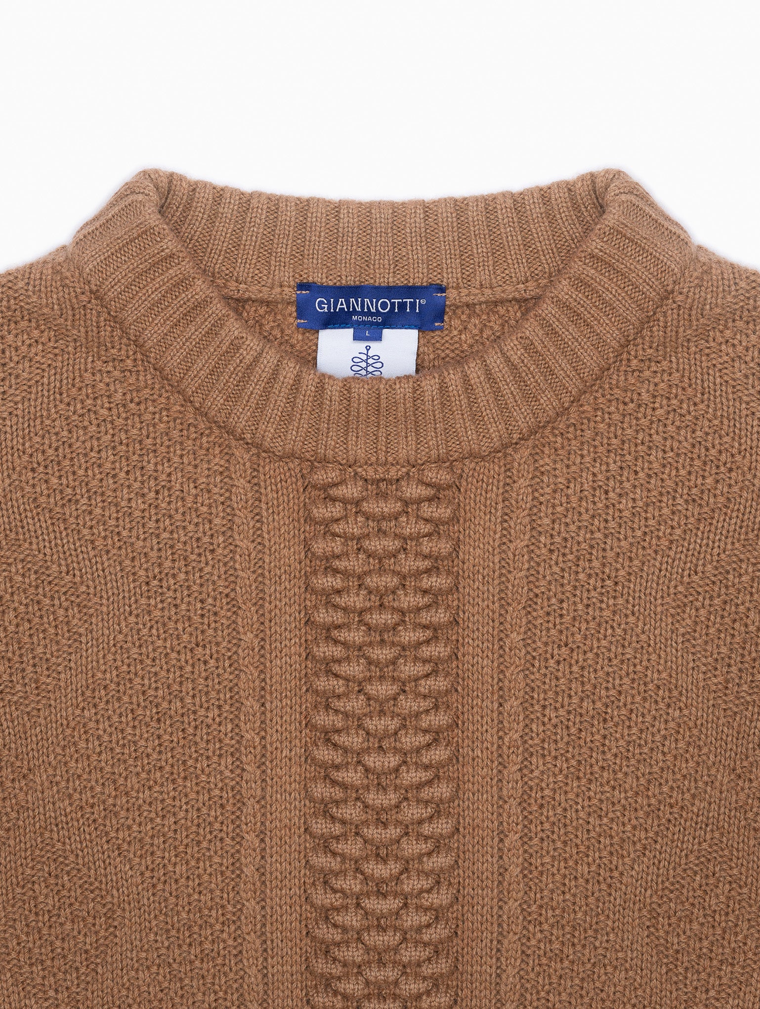 The Soft Weekender Aran Sweater