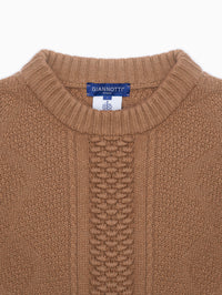 The Soft Weekender Aran Sweater