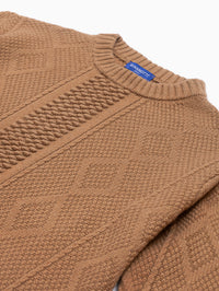 The Soft Weekender Aran Sweater