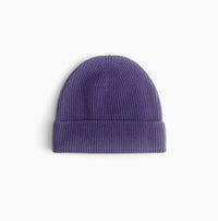 WarmBrew Rib Knit Hat-Garment Dyed-Amethyst