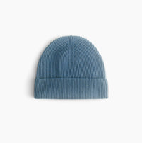 WarmBrew Rib Knit Hat-Garment Dyed- Lake