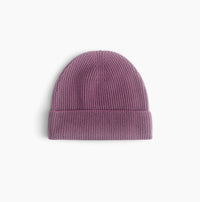 WarmBrew Rib Knit Hat-Garment Dyed- Orchid